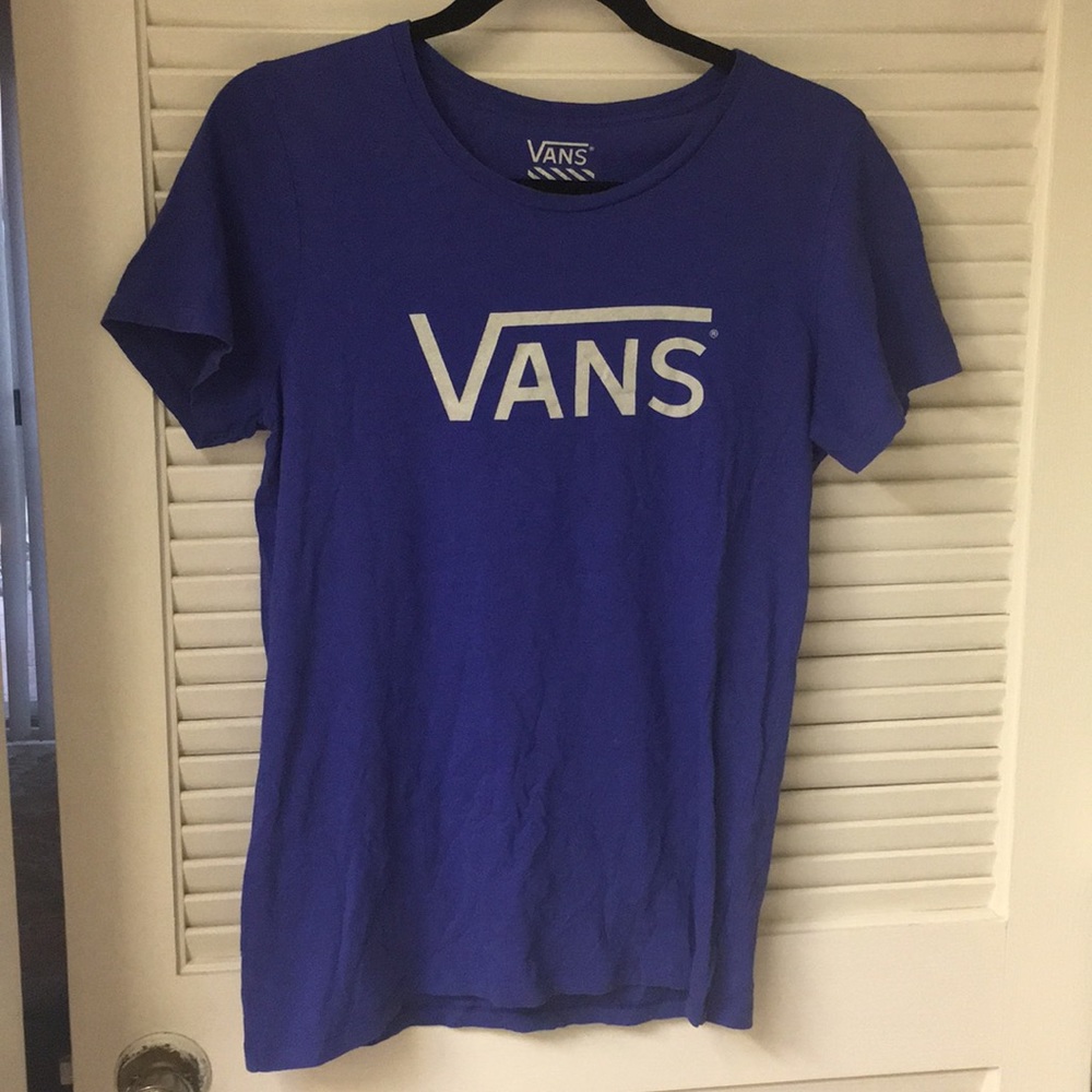 Basic Blue Vans Tee